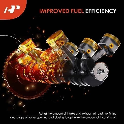 4-PC Camshaft Position Sensor + 4-PC Camshaft Adjuster Magnet Solenoid Kit Compa