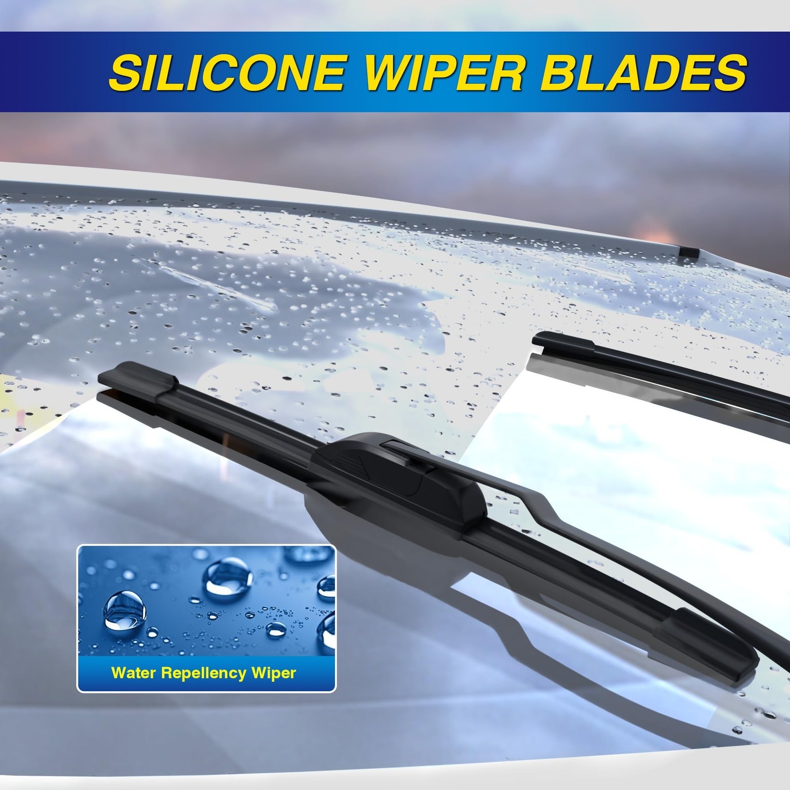 5 PLUS® Silicone Windshield Wipers Replacement for 2013-2021 BUICK Encore,2