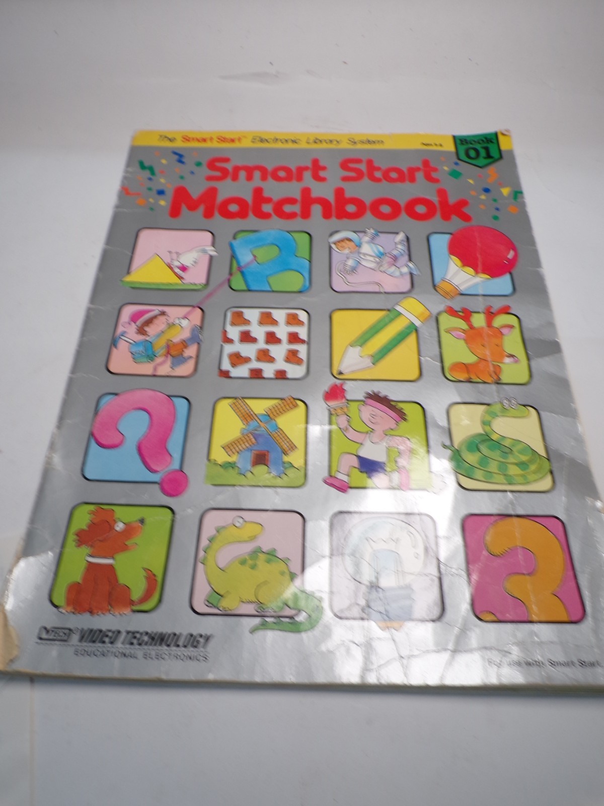 VTG Smart Start Educational Math Electronic Computer TESTED Manual and Book