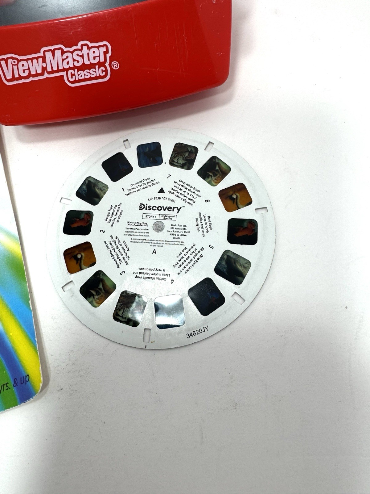 digimon view master 3D reels fox kids vintage new/sealed W/ Others