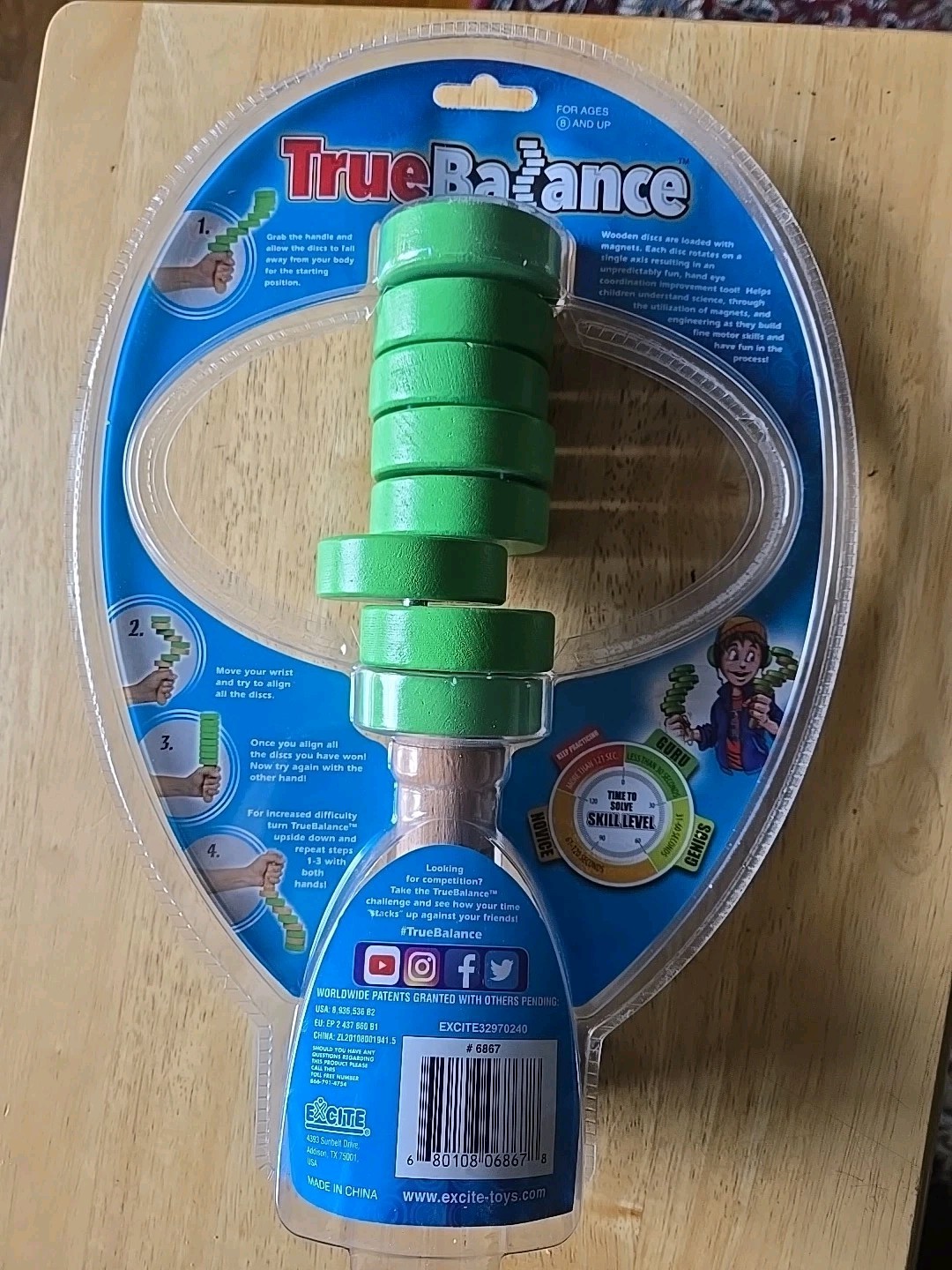 NEW – True Balance Stem Toy Learning Coordination Fine Motor Skills Game