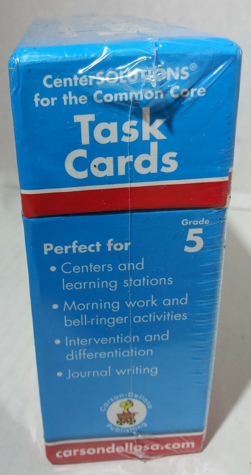 CarsonDellosa Task Cards Learning Cards Grade 5