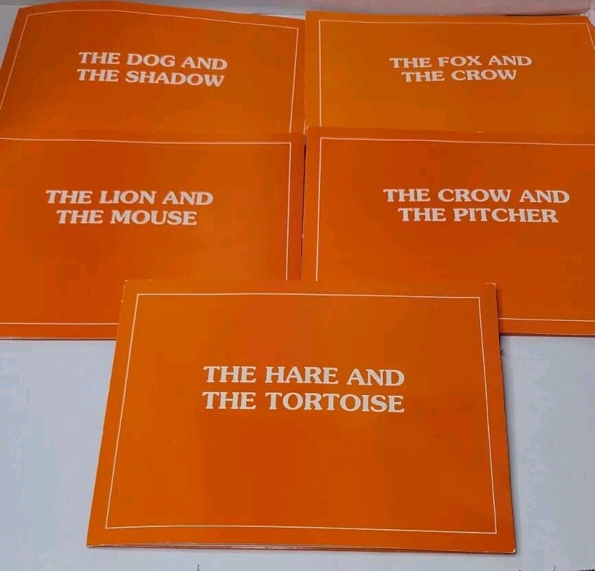 1989 The Storyboard stories & felt characters – Aesop’s Fables 5 stories
