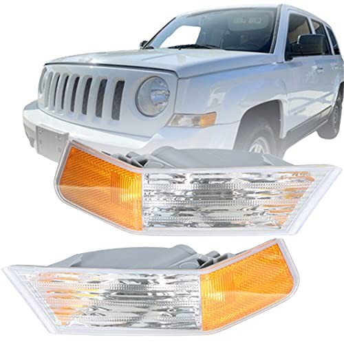 1 Pair Front Left and Right Turn Signal Lights Lamps Marker Corner Lights