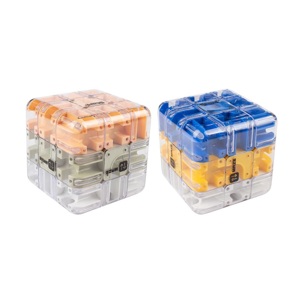 Large 3D Labyrinth Cube Puzzle,Magic Cube Maze Ball Puzzle Christmas Kids GiftJQ