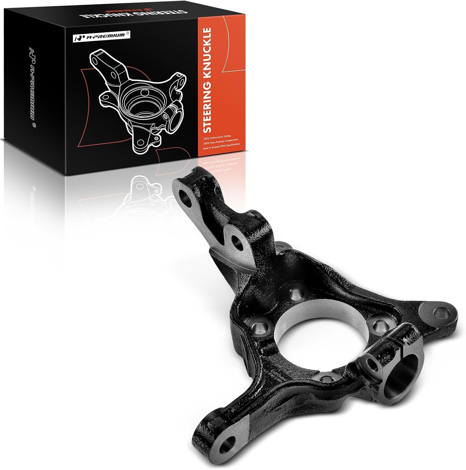 Front Right Suspension Steering Knuckle Compatible with Front Passenger Side
