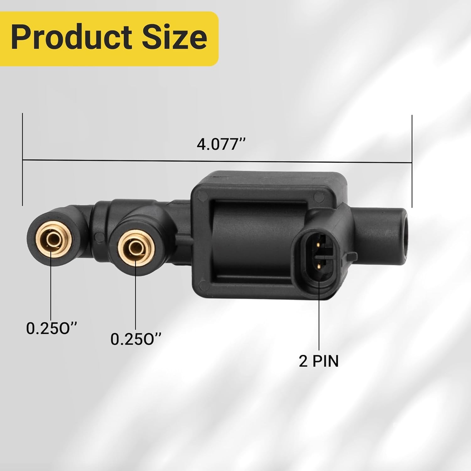 A06-60501-005 Solenoid 12V Normally Closed Air Valve Fan Clutch for Freightliner