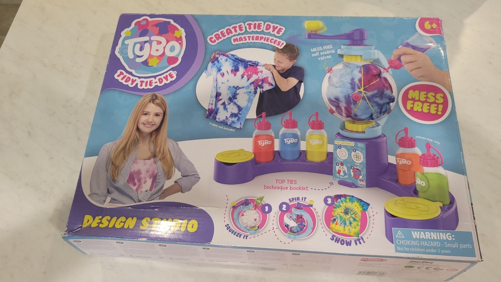 Tybo Studio De Conception Tidy Tie-Dye Create Tye Dye Masterpieces Pre-Owned