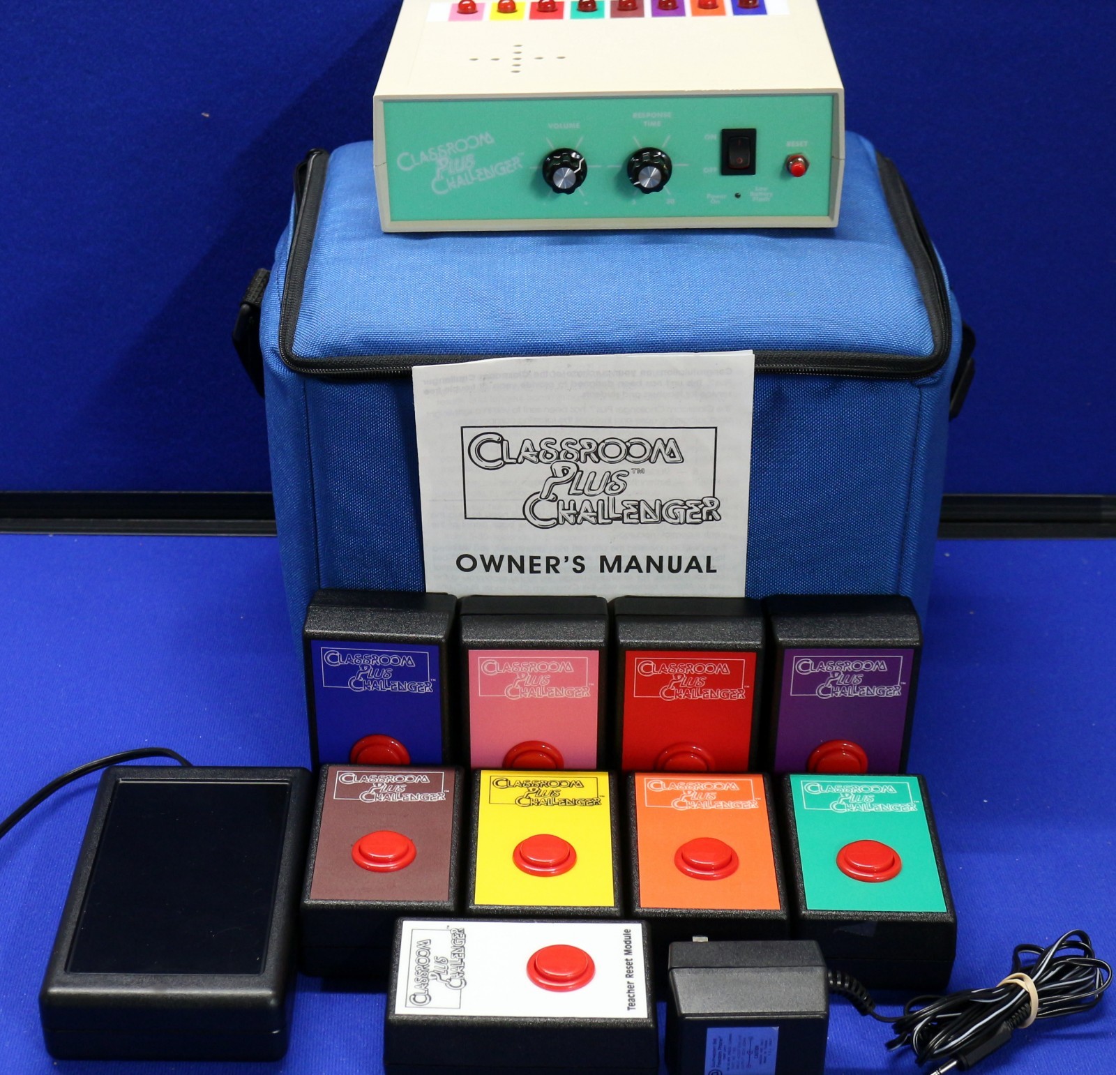Nasco Classroom Plus Challenger 1999 8 Response Modules Educational Complete Set