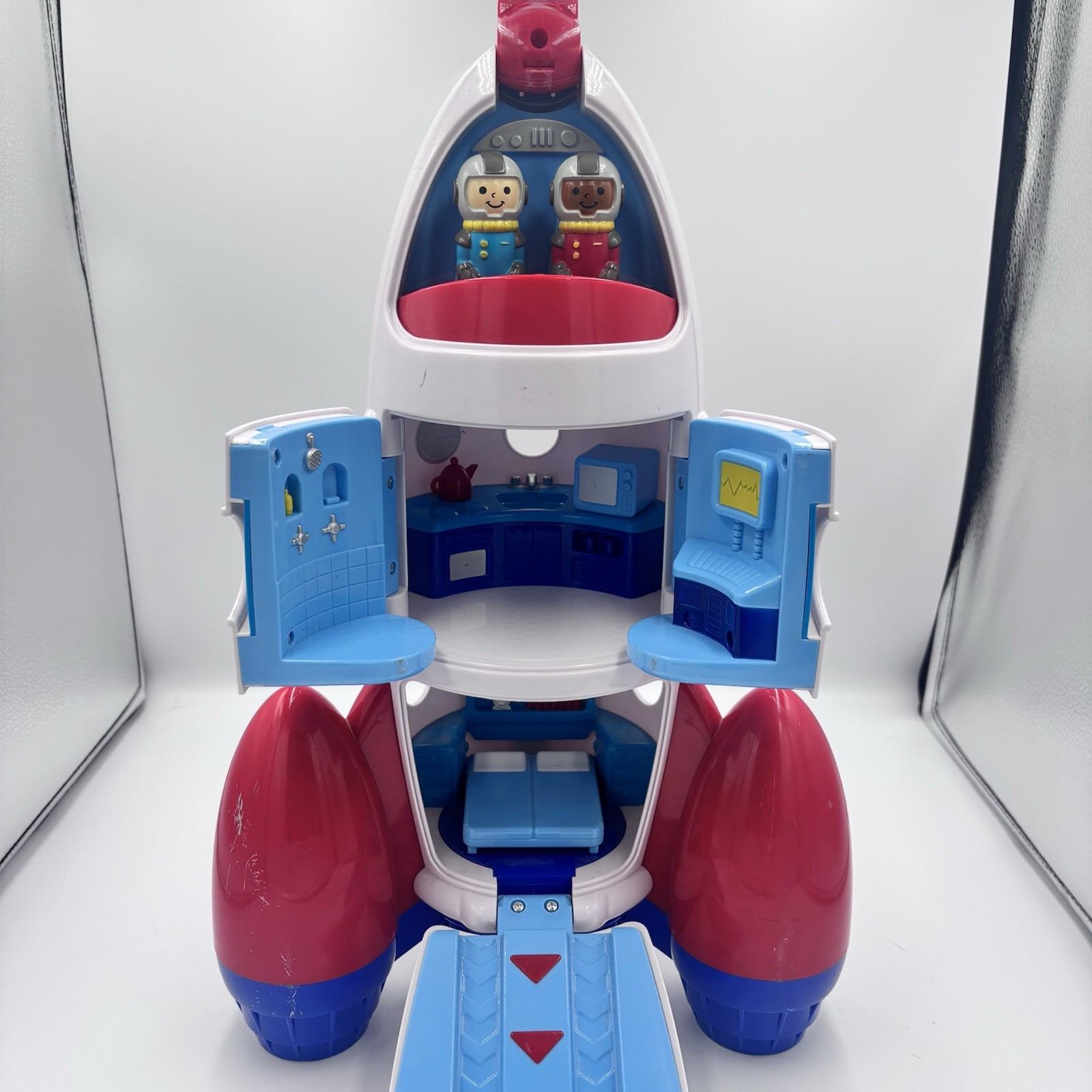 Lakeshore Learn & Play Explore Rocket Space Ship Toy With Astronauts
