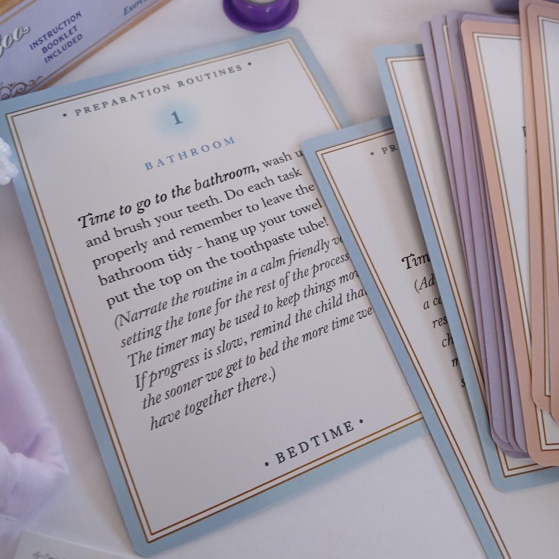 Eeboo Centering Cards Bedtime Exercises & Relaxations To Settle Into Bed