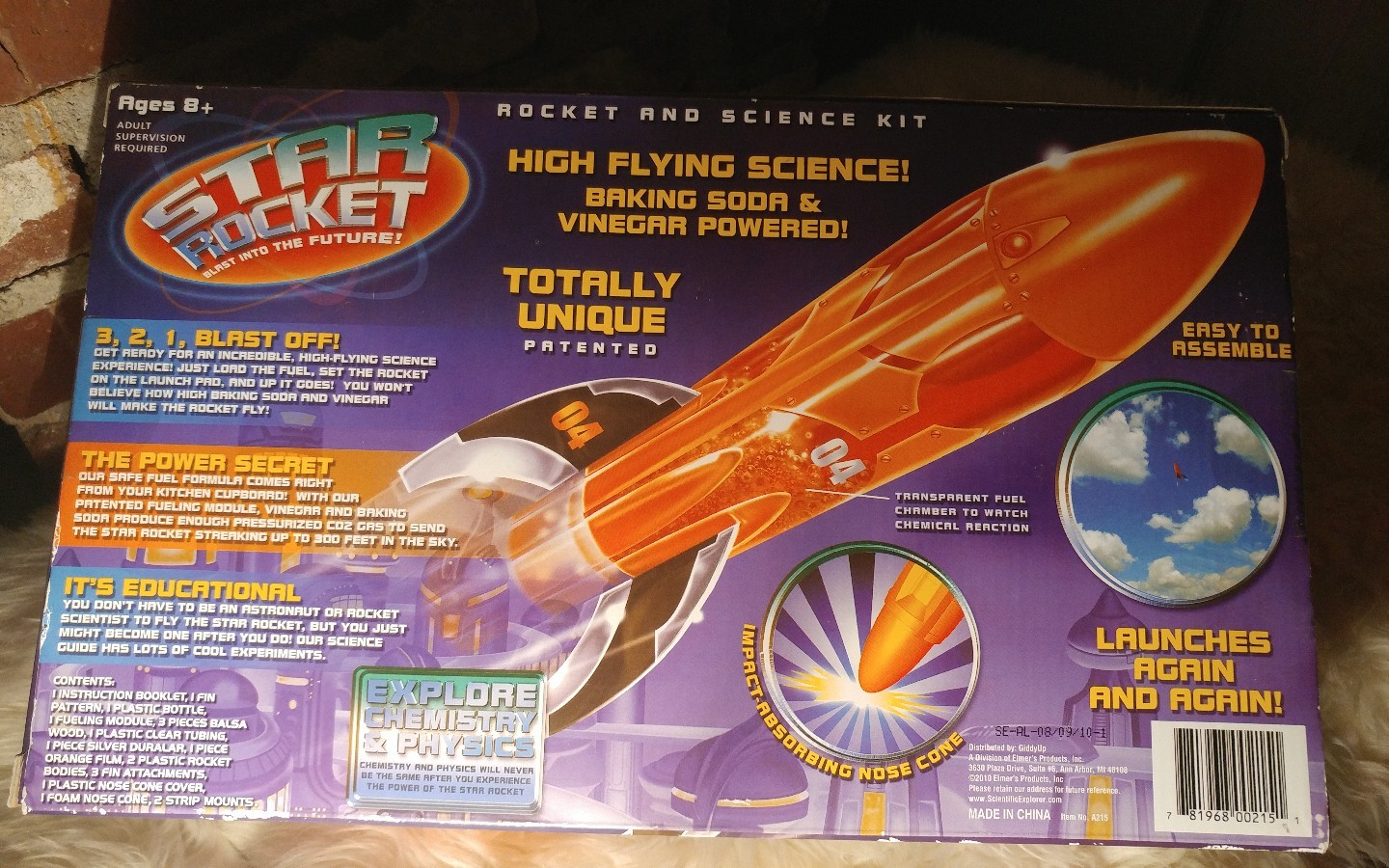 Toy Game Star Rocket Kit By Scientific Explorer Educational Fun At Home