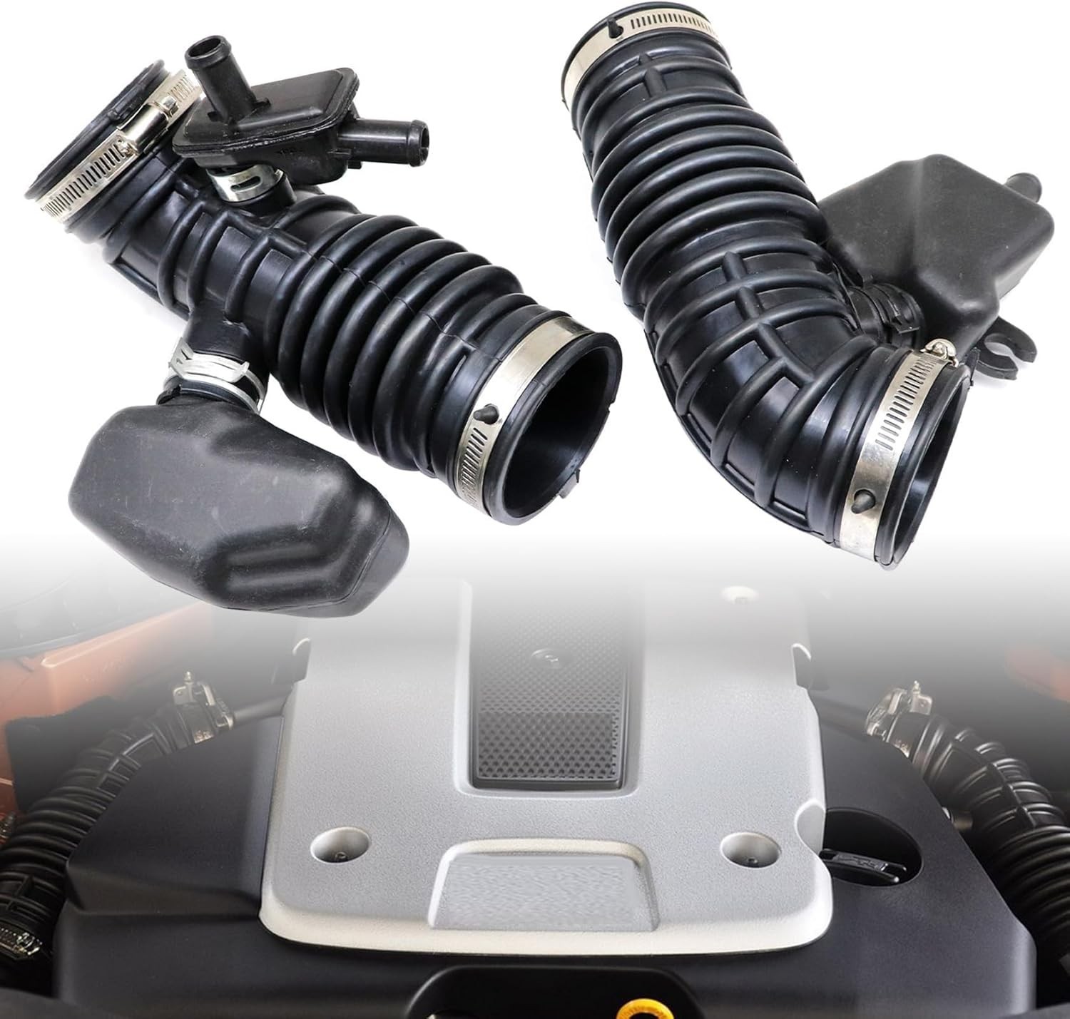 FZJDSD 3.5L Engine Air Intake Hose Compatible with Infiniti FX35 Base Sport…