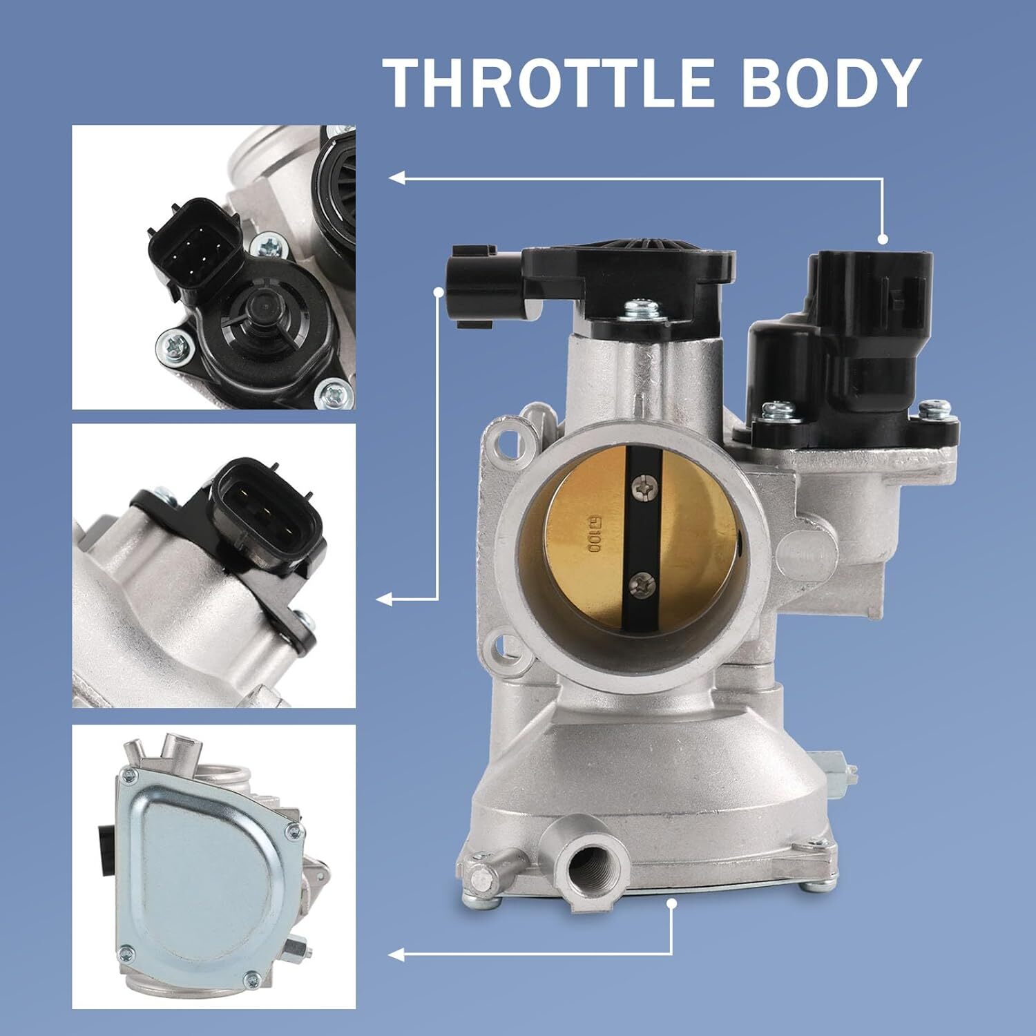 Throttle Body Compatible for Polaris Sportsman Ranger RZR RGR 800 4X4 6X6 800