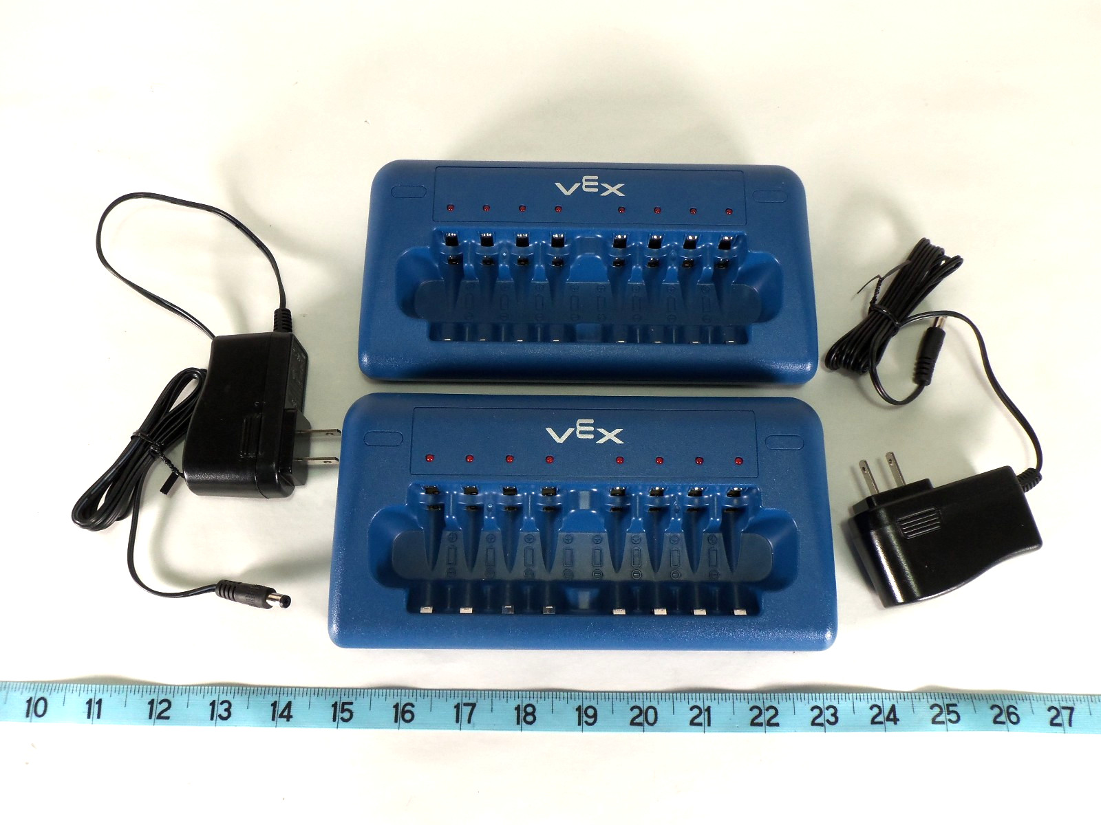VEX Robotics 8-Bay AA/AAA Smart Battery Charger 276-1622 Model CH-F814 Lot of 2