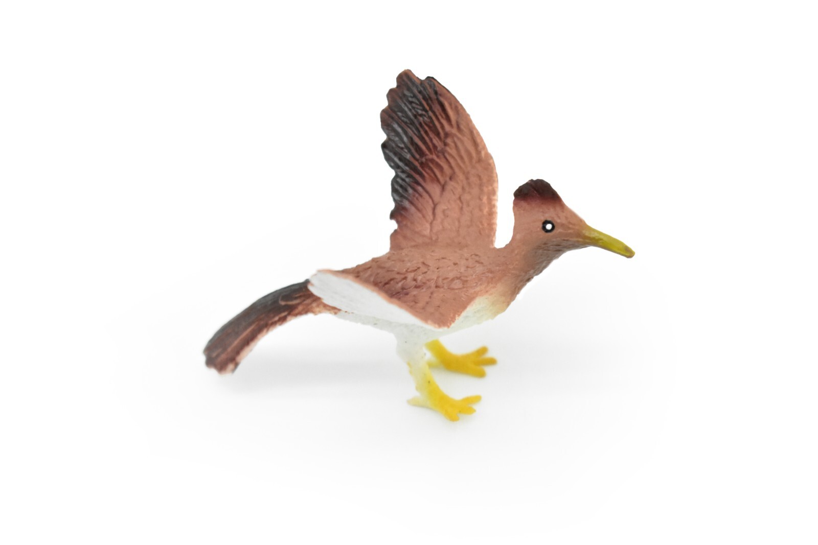 Roadrunner, Bird Toy, Very Nice Plastic Model, Hand Painted 3″ F623 B131