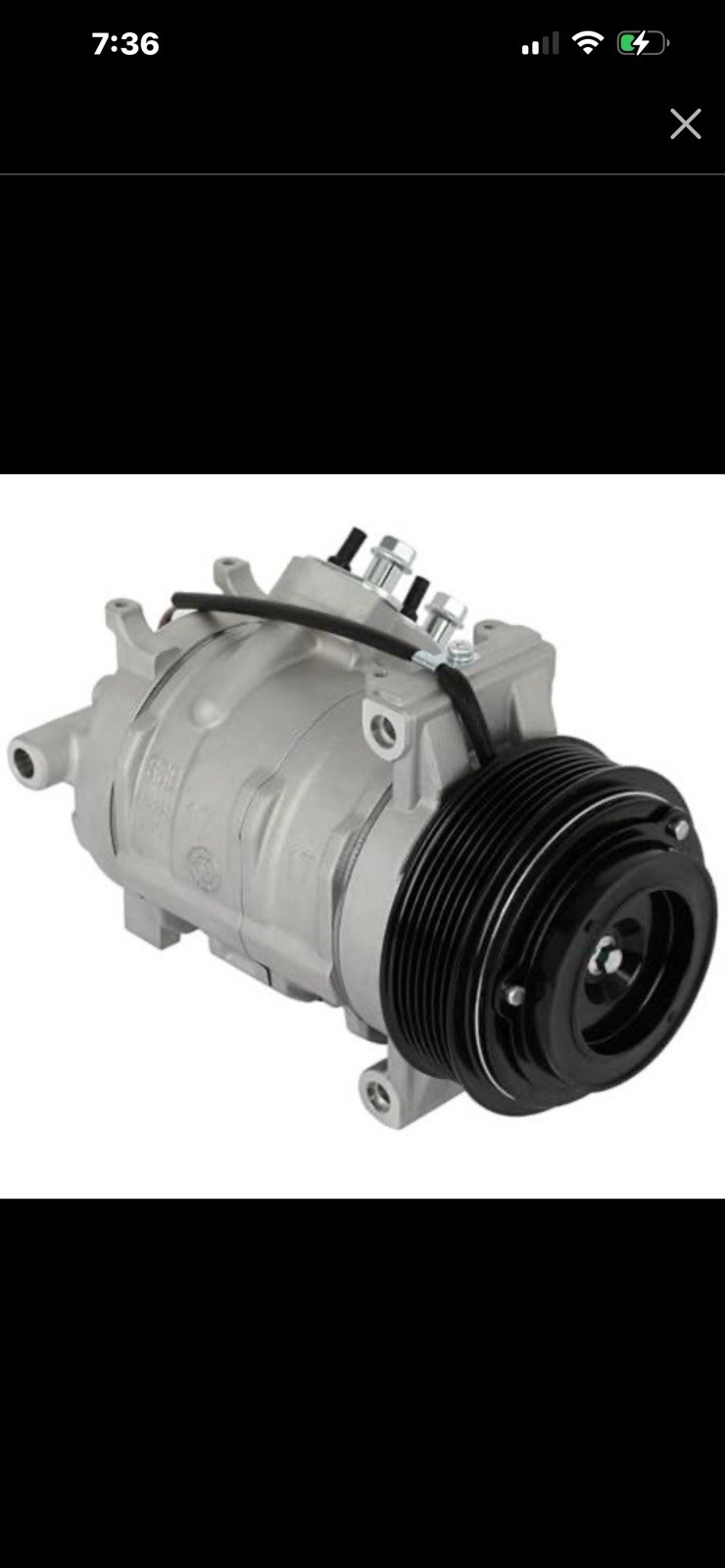 cciyu Air Conditioning Compressor 2007-2010 Fit for Jeep Grand Cherokee 3.0L AC