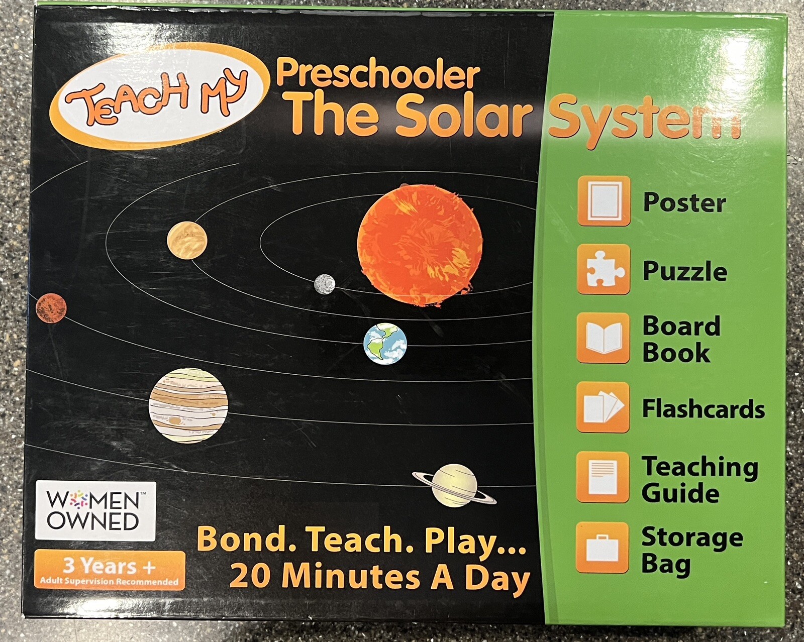 Teach My Preschooler The Solar System – 810754000184 – Ages 3+ yrs. ** Brand New