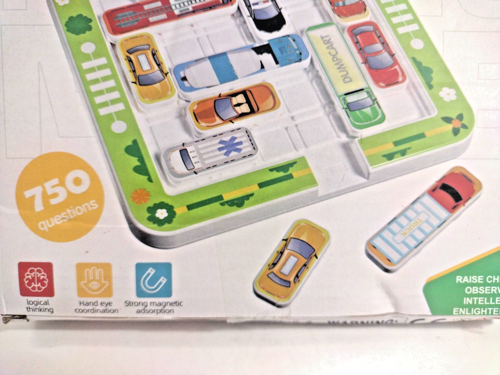 GSF Kids Parking Lot Maze Puzzle Game Educational Toy 3-12Y Logical Thinking