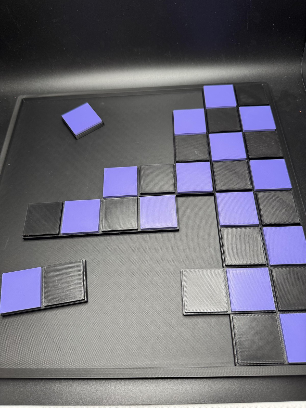 Adams Idiot’s Delight Checkerboard Puzzle – Modern Recreation of a Classic –