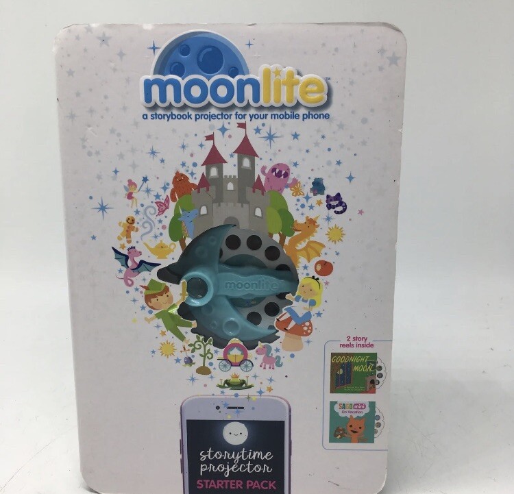 Moonlite Storybook Movie Projector Starter Pack Goodnight Moon & Sago Mini Reels
