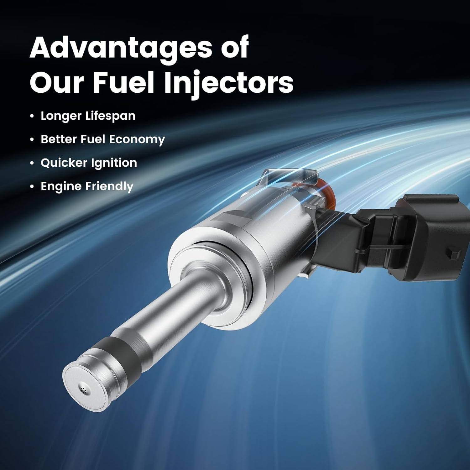 Fuel Injectors Compatible with Ford F150 Truck 2011-2016 Expedition Navigator…