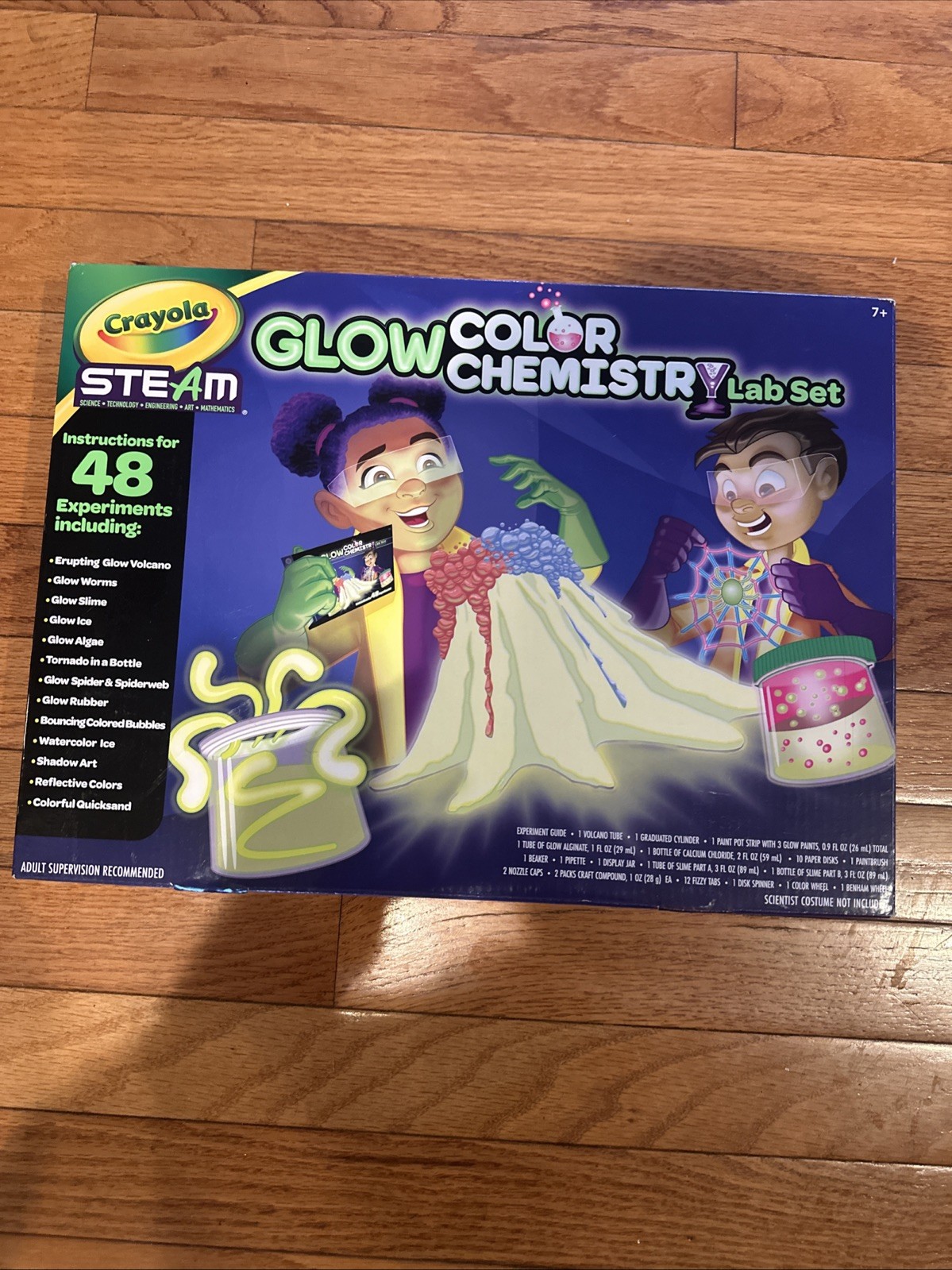 Crayola Color Chemistry Glow Lab Art Set 7+ Unisex New In Box – SEALED