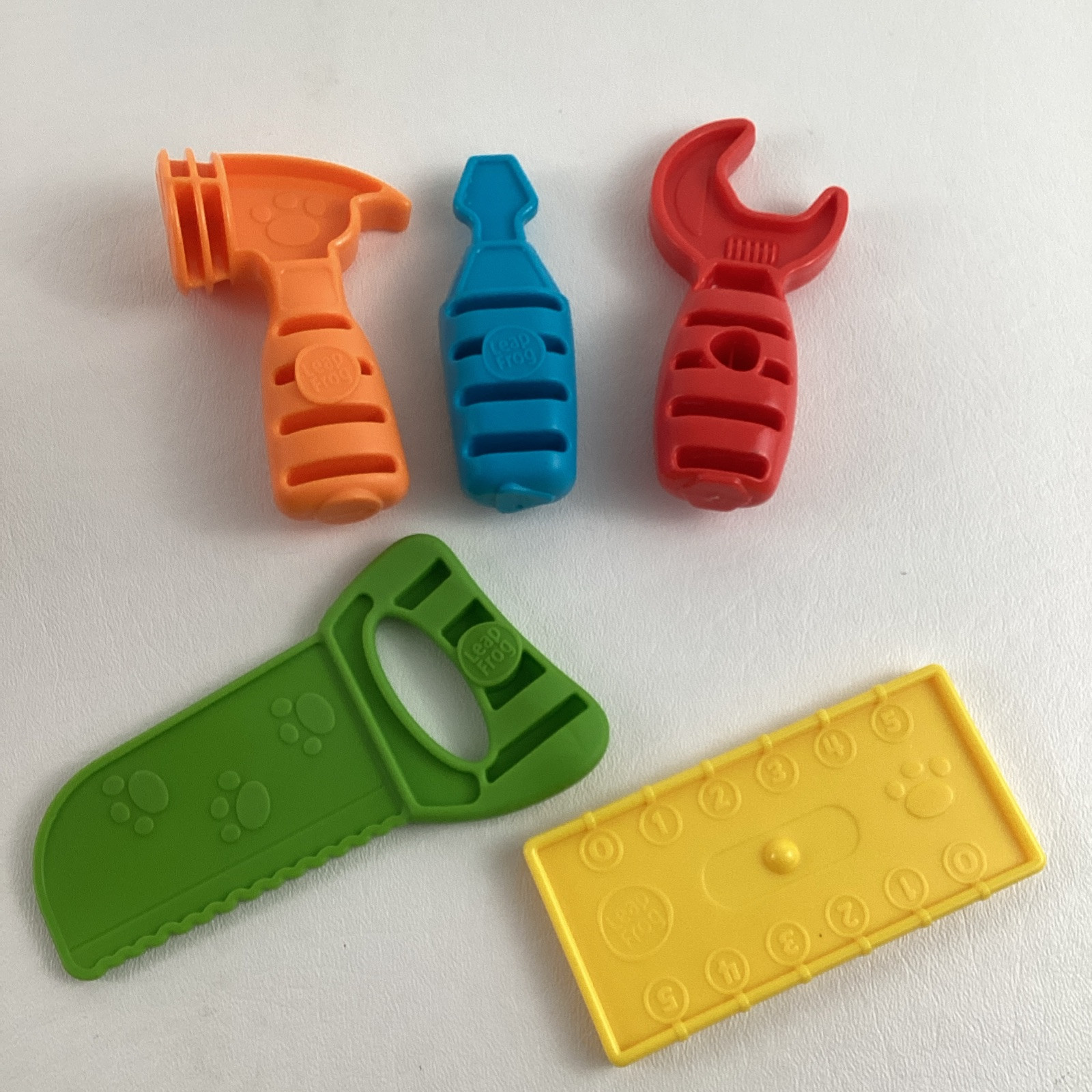 Leap Frog Scout Build Discover Tool Set Learning Numbers Counting Portable Toy