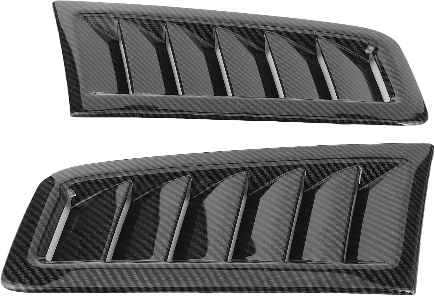 Car Hood Vent Scoop Kit Air Intake Louvers Hoods Vents Bonnet Cover for Focus RS