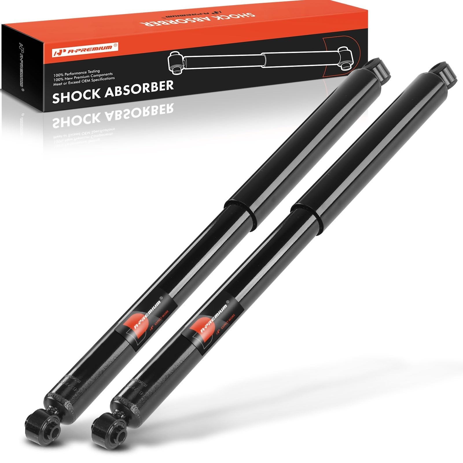 A-Premium Rear Shocks Compatible with [4WD] Ford F-250 Super Duty 1999-2004, …
