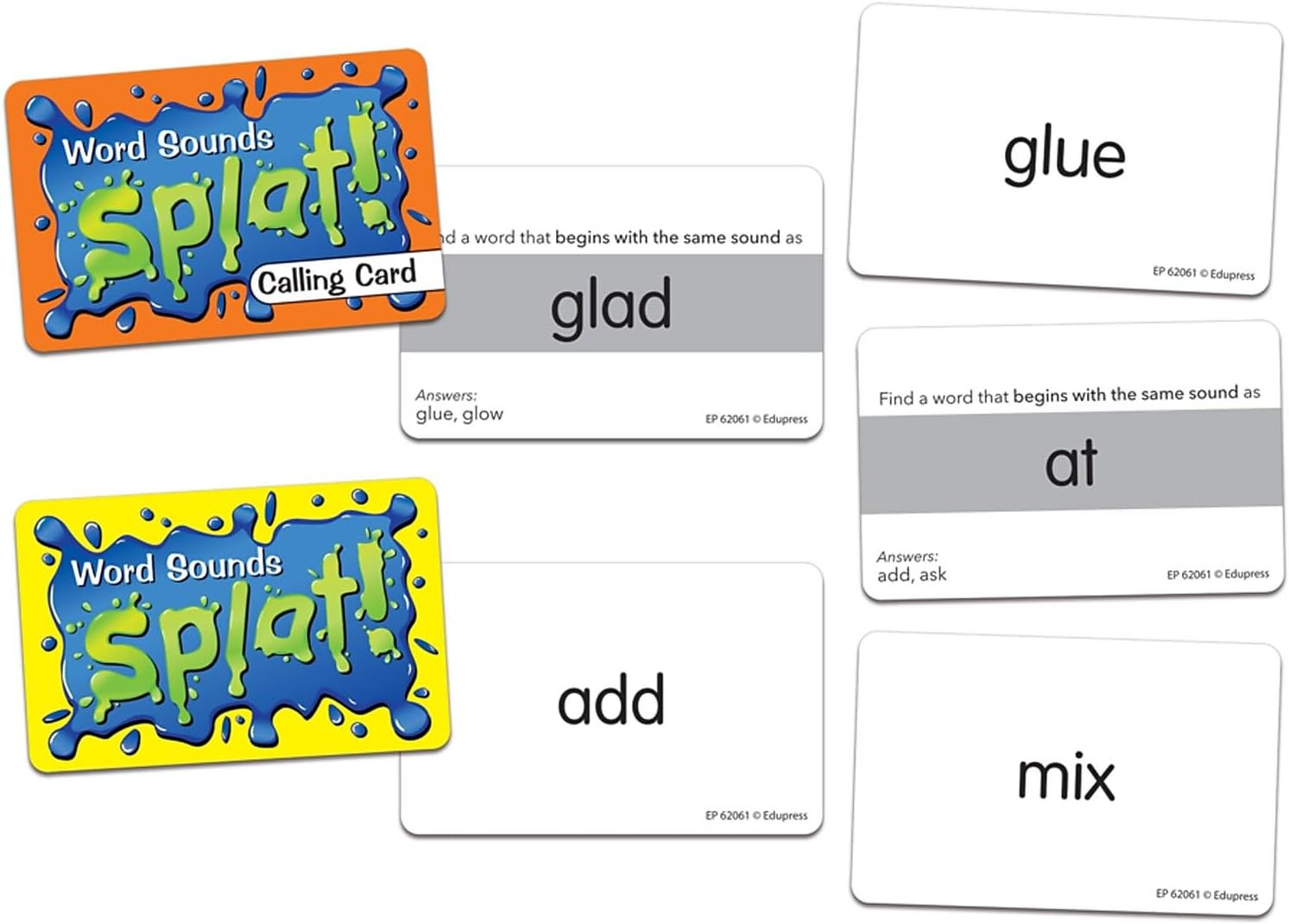 Beginning and Ending Sounds Splat™ Game Grades K-2 (EP62061)