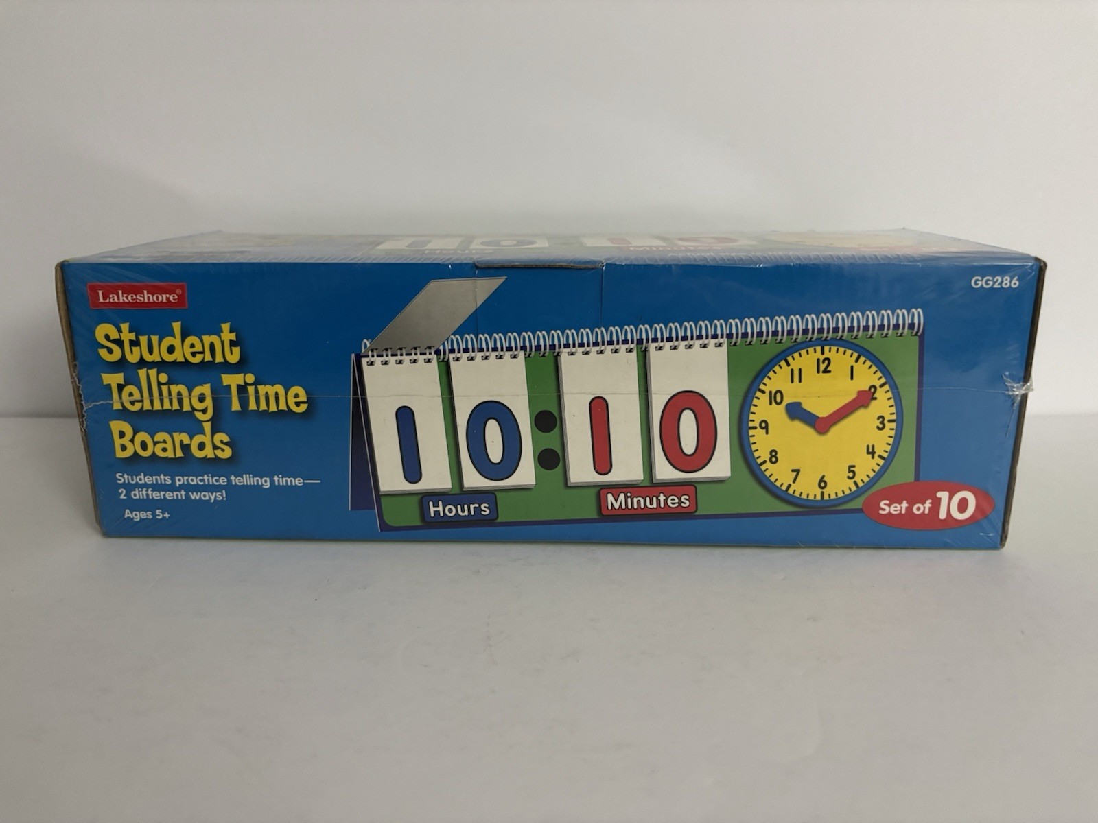 Student Telling Time Boards by LakeShore GG286 Teaching Aid Set Of 10 – Sealed