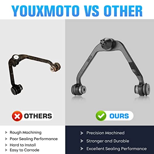 4WD Front Upper Control Arms Suspension Kit Fit for Ford Expedition 1997-2002 /