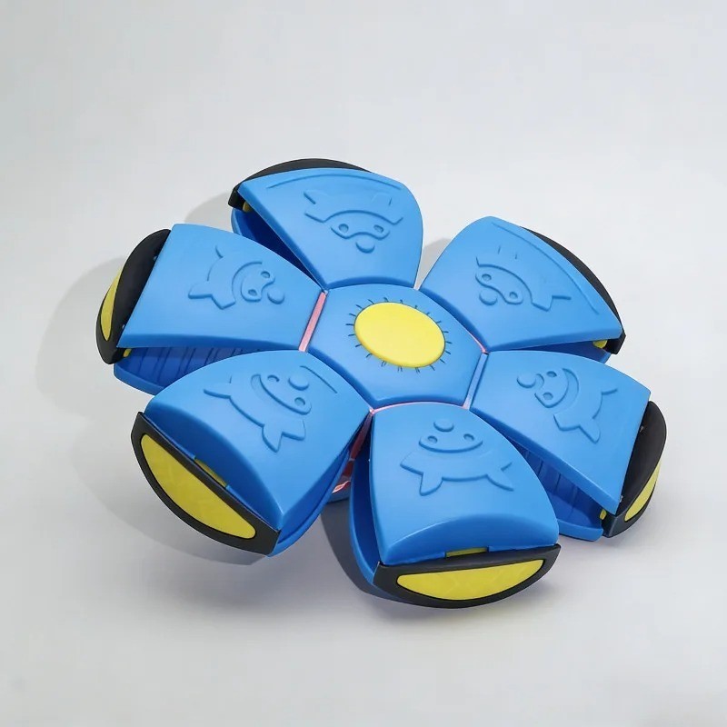 Flying Saucer Ball Magic Deformation Outdoor Sports Toy Kids Parent Child