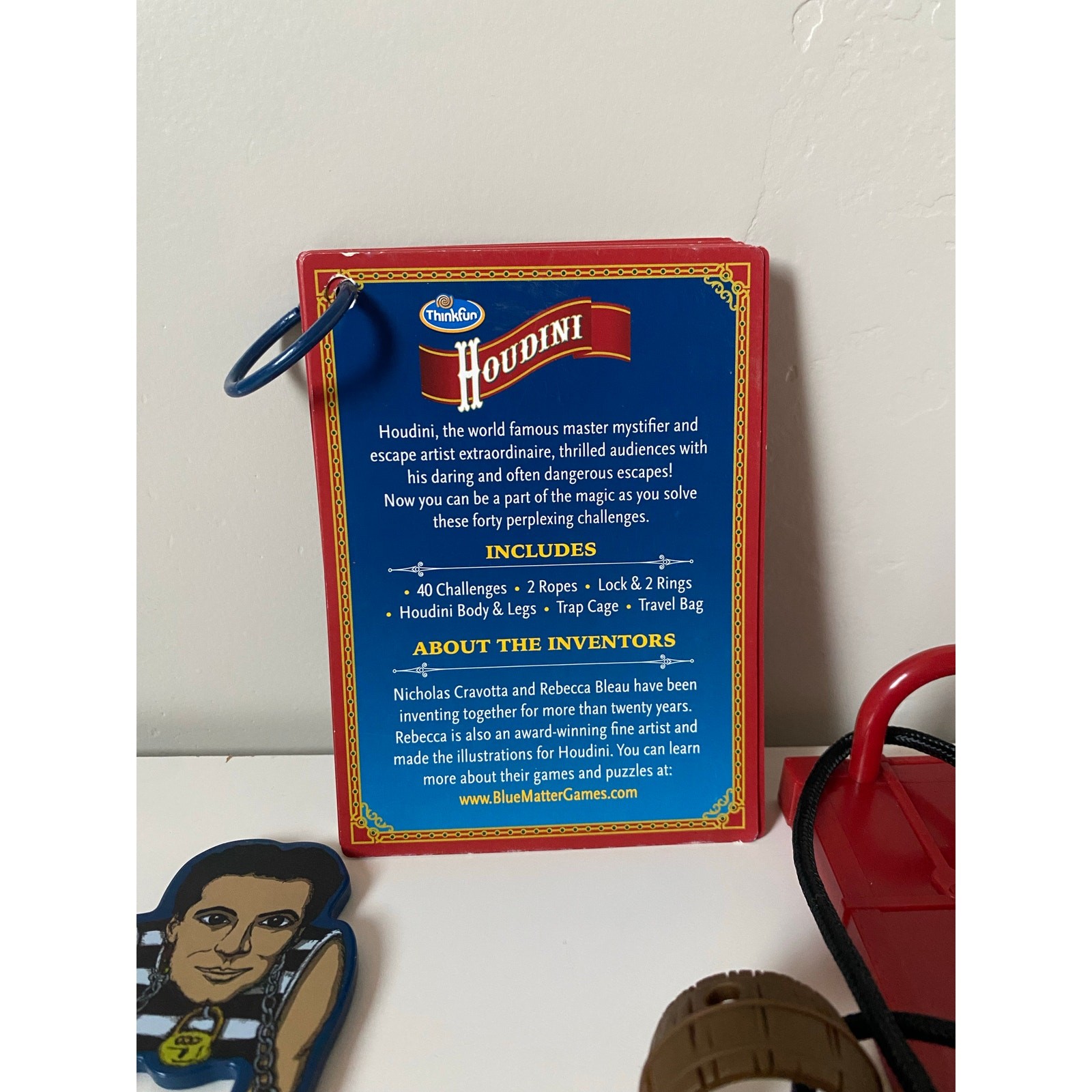 Thinkfun Houdini Brainteaser Game Escape Puzzle