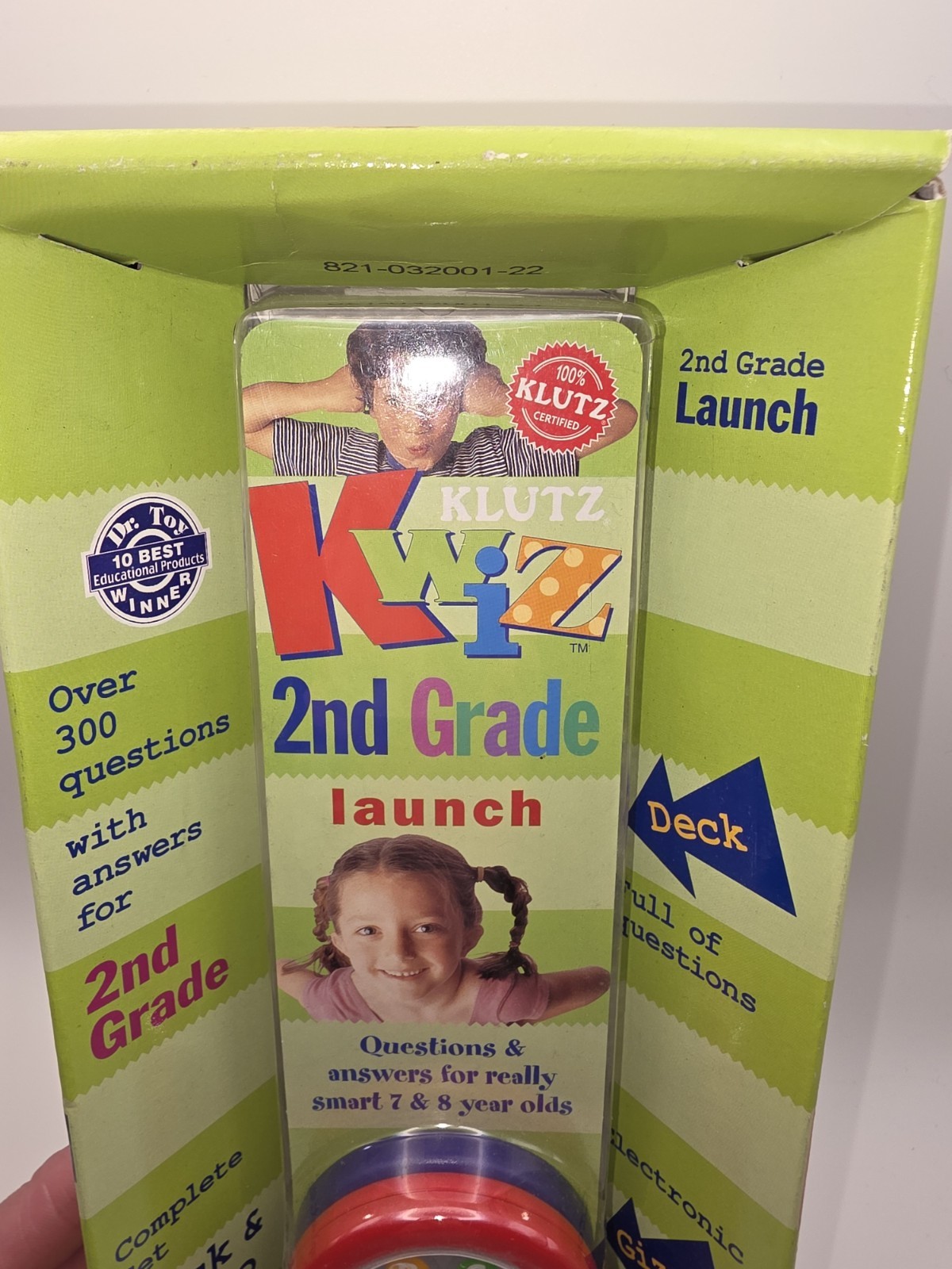 Klutz Kwiz 2nd Grade Math Quiz Deck Gizmo Sealed Educational Toy Set NEW