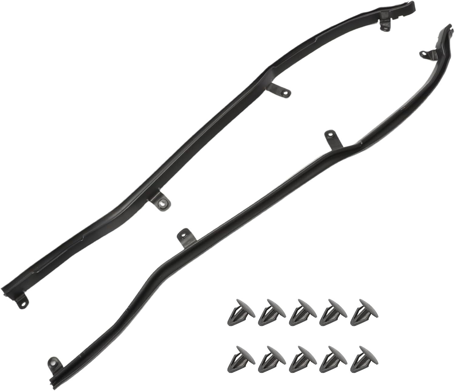 Rear Left&Right Door Weatherstrip Seal Fits for 2011-2019 Ford Explorer LH