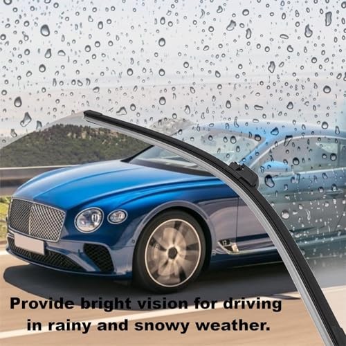 FZJDSD 1 Set Windshield Wiper Blade Compatible with Bentley Continental Gt Gtc &
