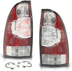 PIT66 LED Tail Lights Assembly Fit Toyota Tacoma 2005-2015 Rear Tail Lamp | LED