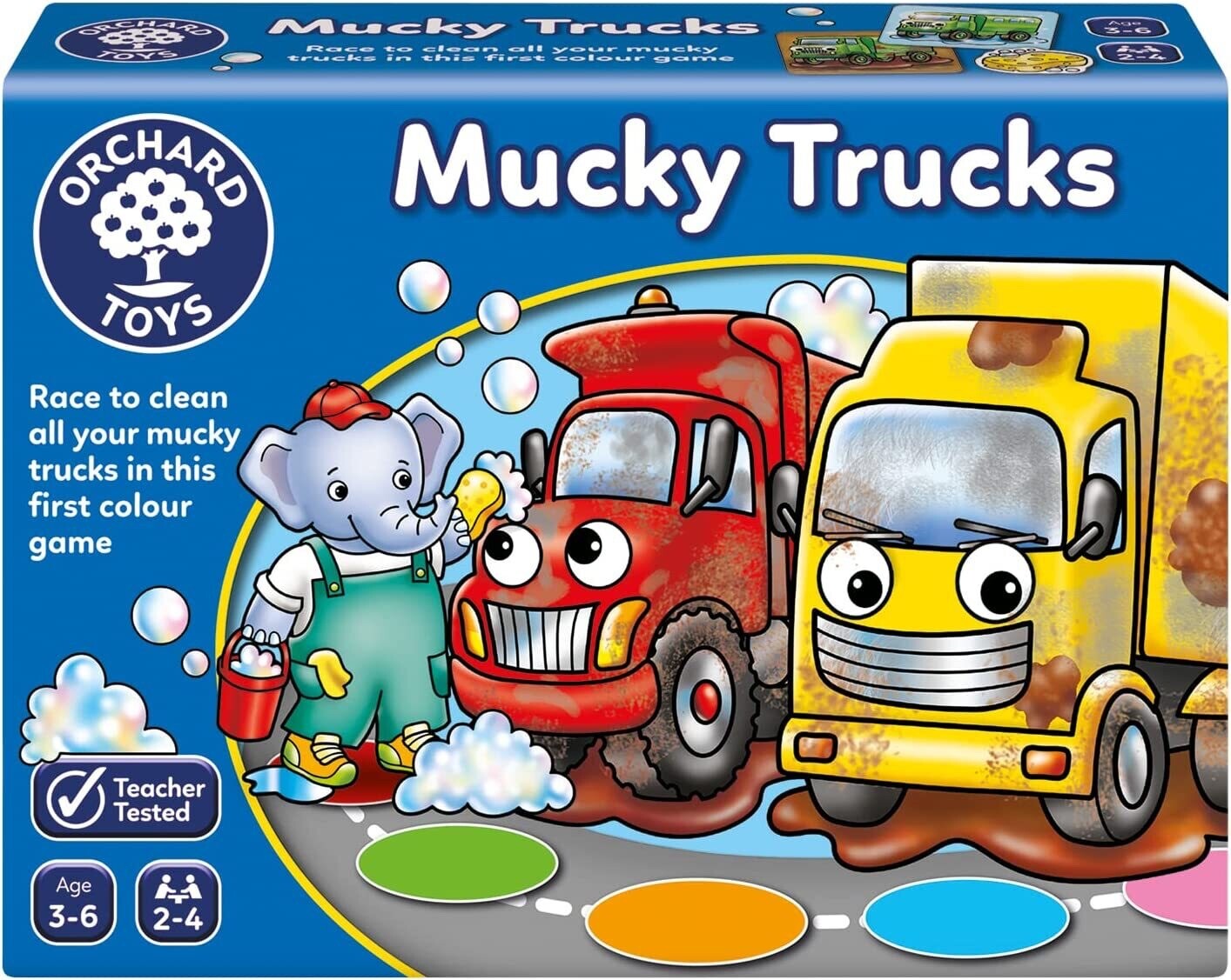 Mucky Trucks by Orchard Toys 3+
