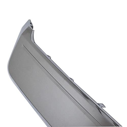 Front Lower Bumper Grille Moulding Chrome Plastic Silver Replacement for 2011