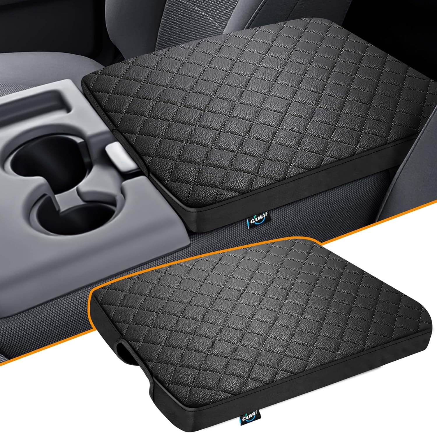 Center Console Cover Fit for 2011-2016 Ford F250 F350 F450 Super Duty 2011-2014