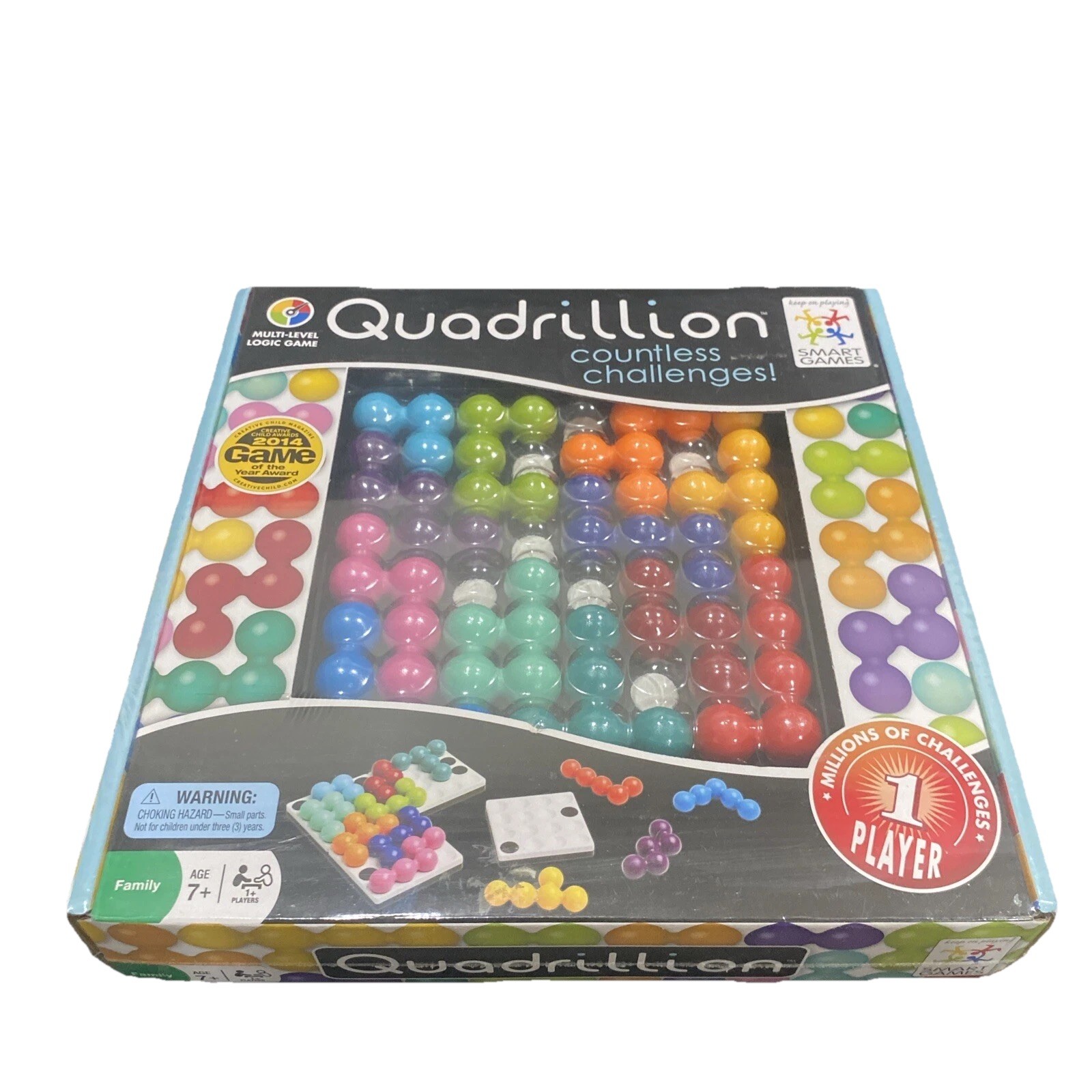 Smart Games Quadrillion Multi Level Logic Game NEW Fast Shipping