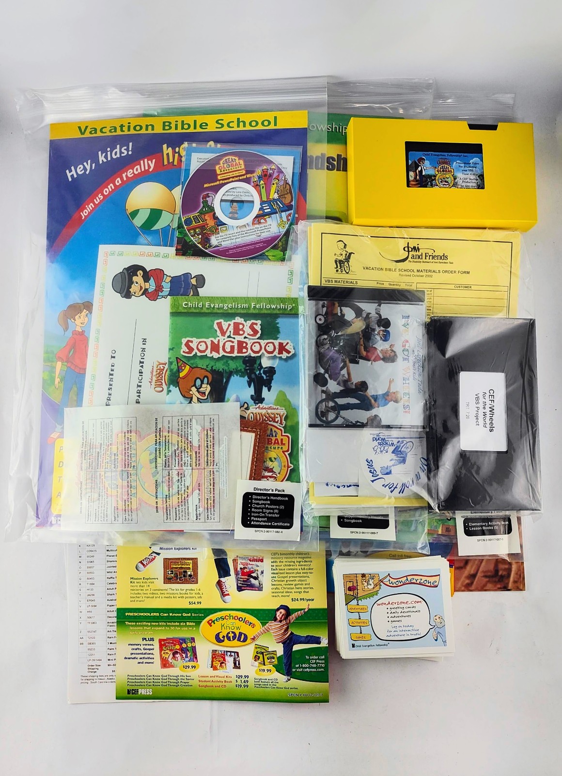 Adventures in Odyssey VBS Kit 99% Complete Great Global Adventure Vacation Bible