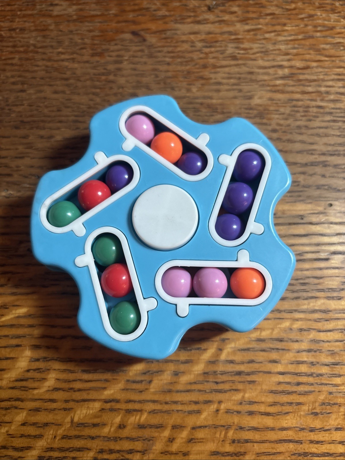Spinning Bead Toys Child Hand Held Puzzles Brain Teaser Games