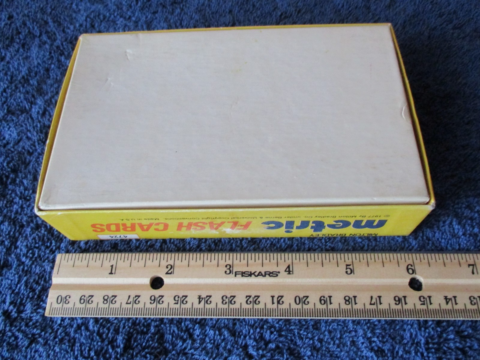 1977 Milton Bradley #4724 Metric Flash Cards