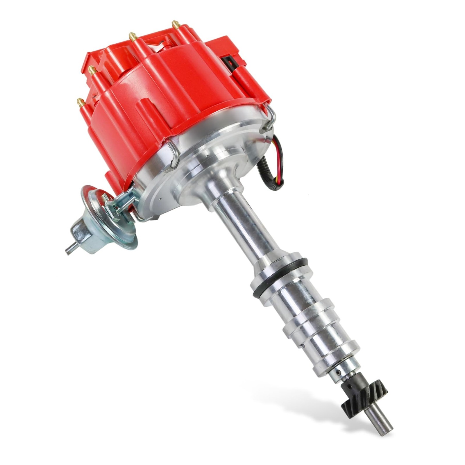 HEI Distributor Red Cap 65000 Volts Coil Replacement For Ford Big Block FE V8…