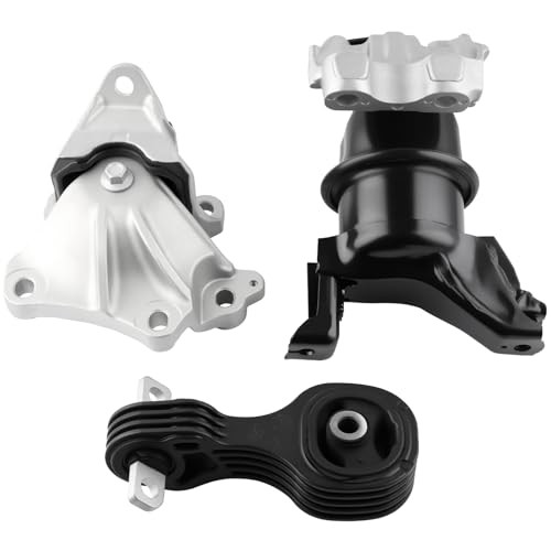 A65048 Engine Motor Mount & Transmission Mount Set of 3 Fit for Honda Civic