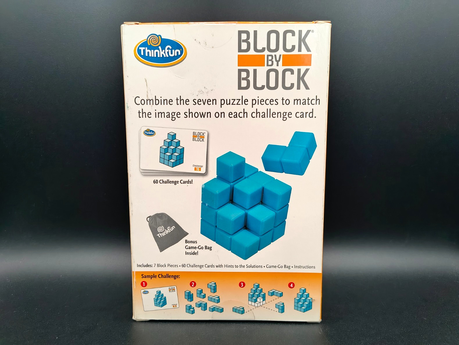 Block By Block Logic Game – Thinkfun – 60 Challenges
