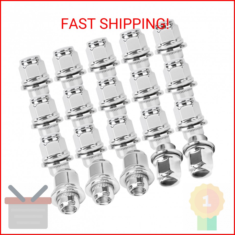 M12x1.5 Lug Nuts,One-Piece Wheel Nuts for Toyota Corolla/Prius/Sienna,Lexus RX35